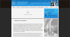 Desktop Screenshot of globalpremierdevelopment.com